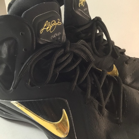 Nike Lebron 9 P.S. Elite away mens basketball shoes black size 11 516958-002 - Picture 6 of 8